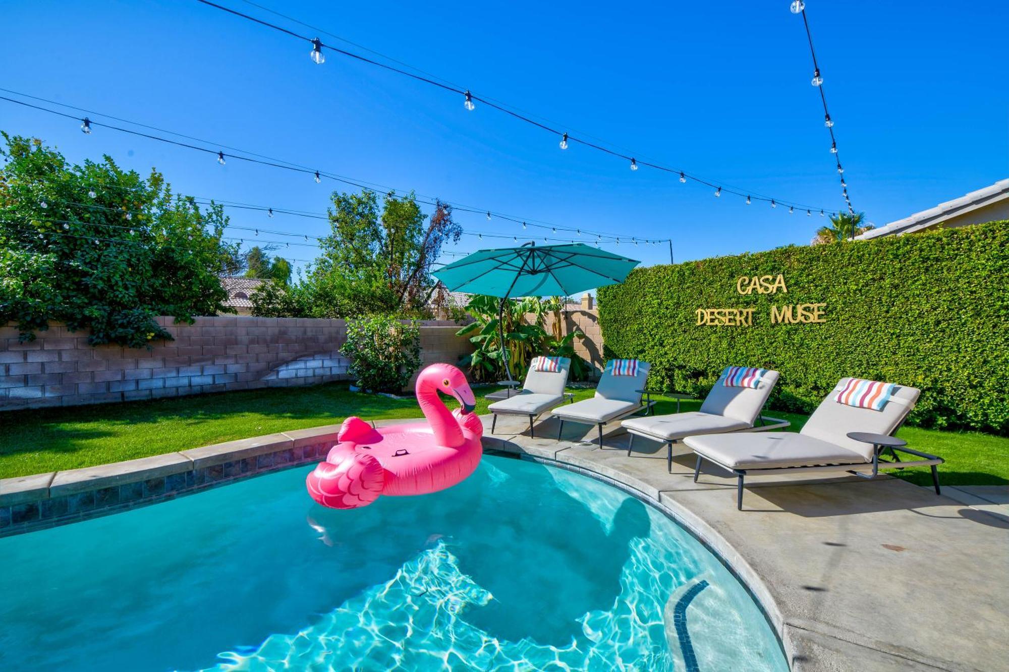 Casa Desert Muse With Heated Pool Spa Firepit Mini Golf And Games Indio Exteriér fotografie