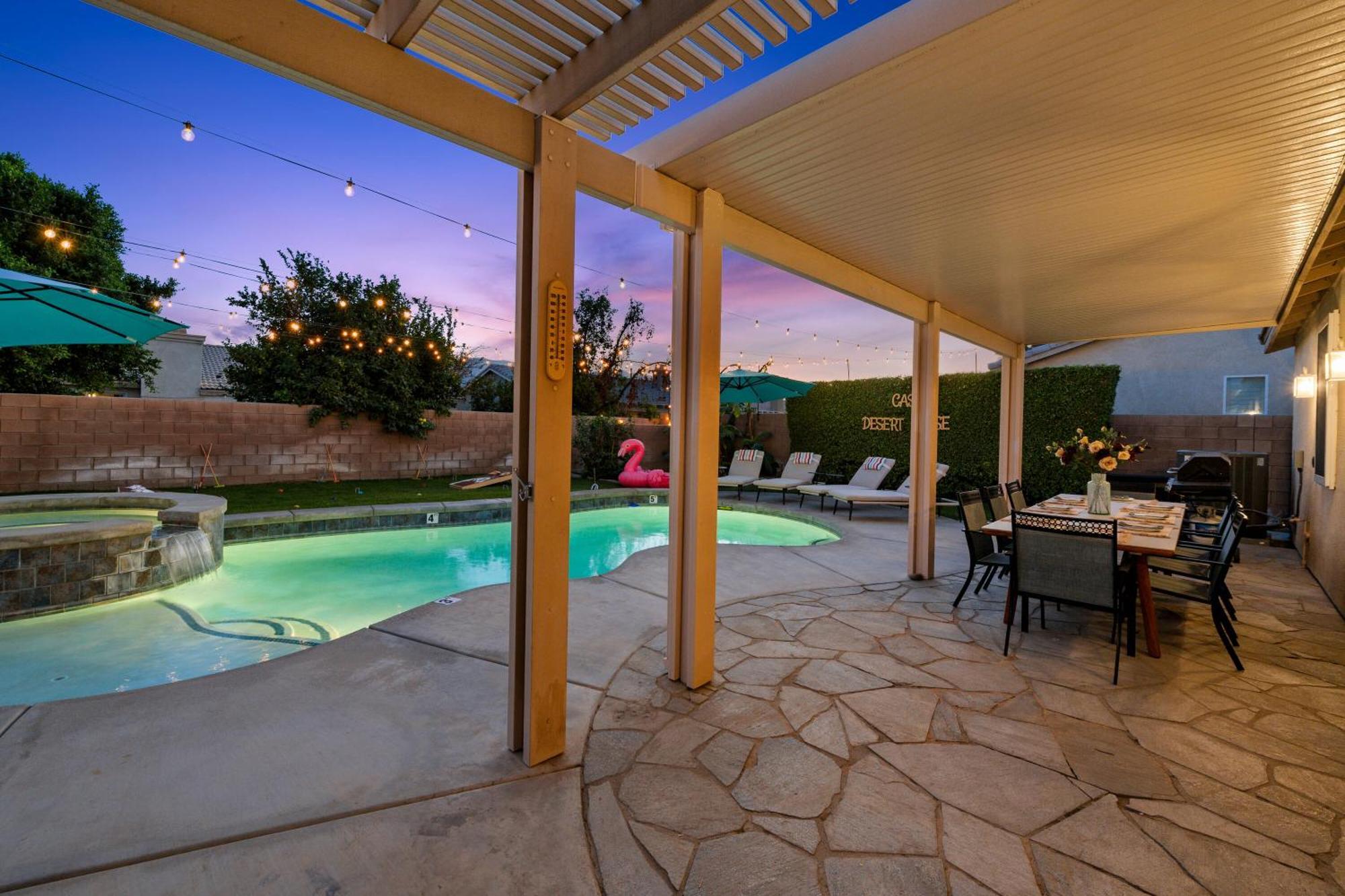 Casa Desert Muse With Heated Pool Spa Firepit Mini Golf And Games Indio Exteriér fotografie